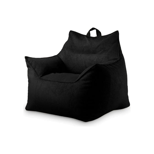 ספת פוף קורדרוי ג'ים Color שחור