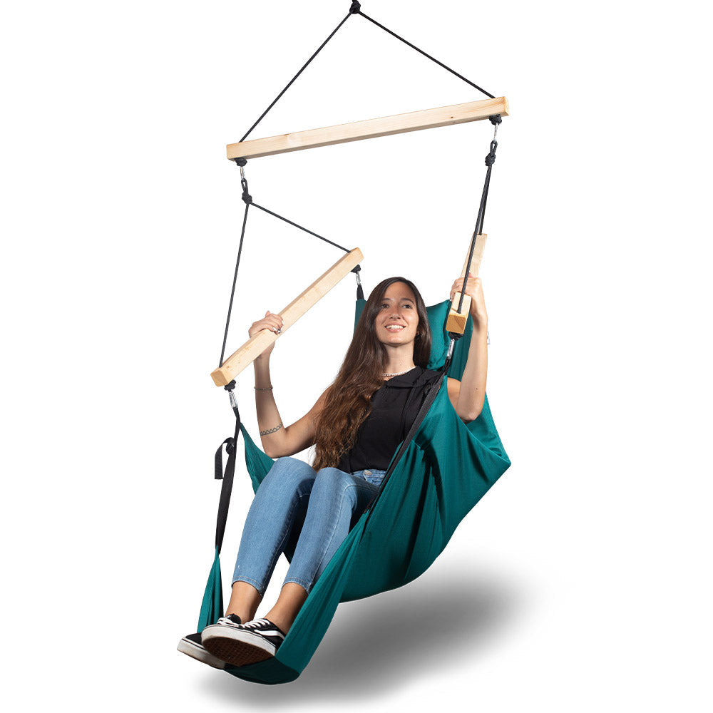 ערסל ישיבה תלוי צבע ירוק מסטיק