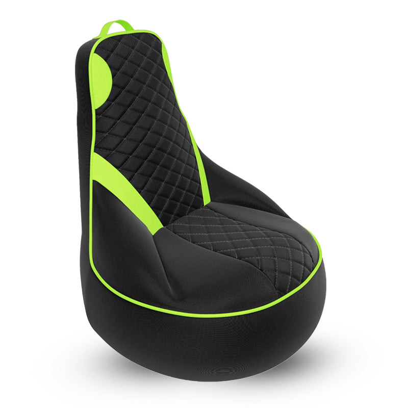 פוף גיימינג מקצועי Alligator Color אפור כתום