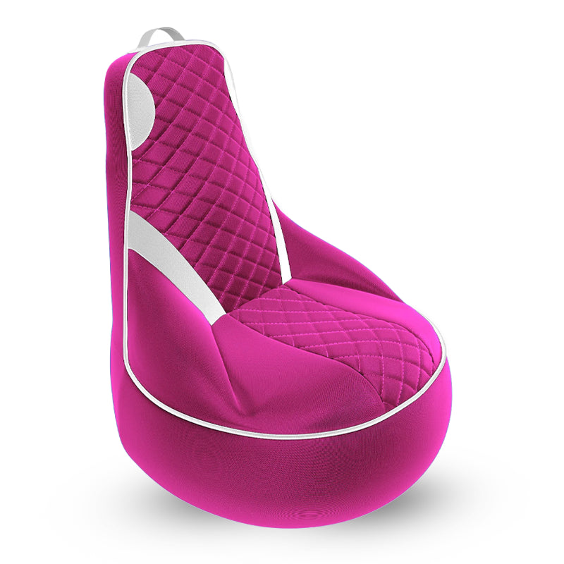 פוף גיימינג מקצועי Alligator Color אפור כתום