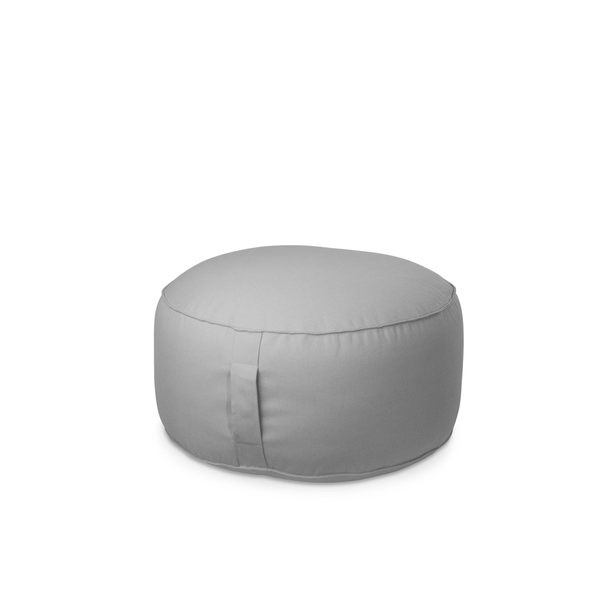 פוף הדום עגול Ø68 מבד חוץ עם מגש לבחירה צבע צהוב בחירת מגש עץ אורן