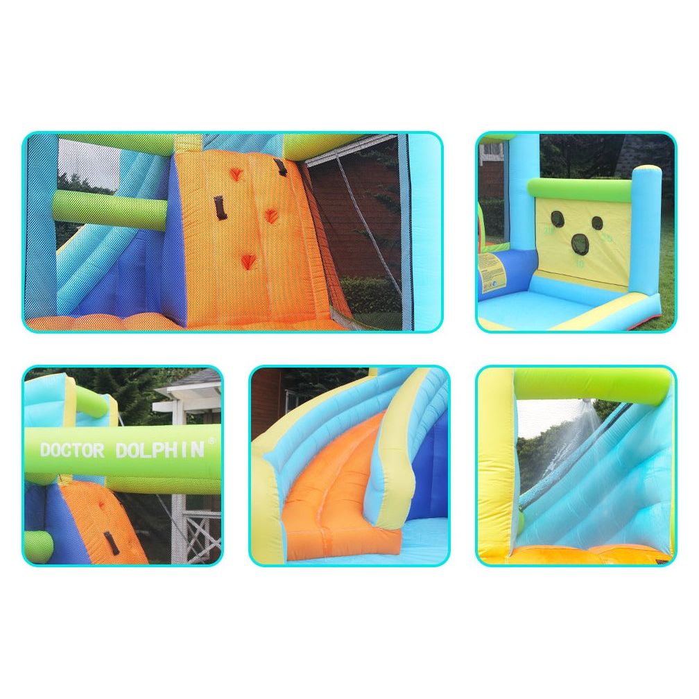 מתקן קפיצה מתנפח מדהים עם מגלשה דגם ED9635