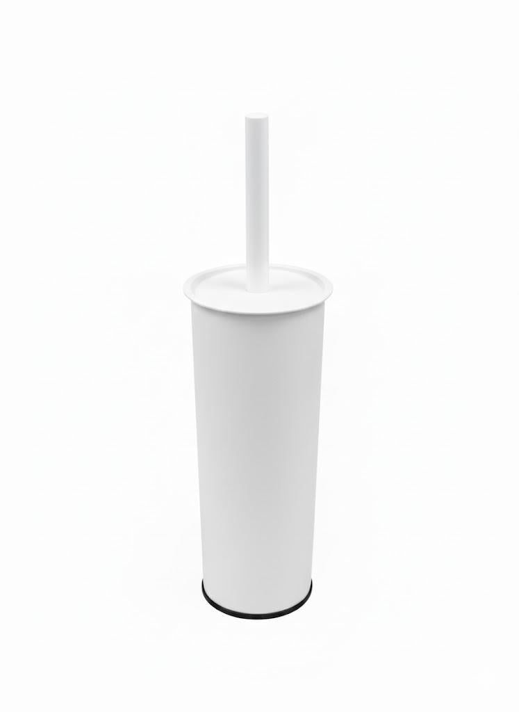 מברשת שירותים לבן