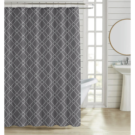 וילון אמבטיה CANVAS 120*180 סמ אפור