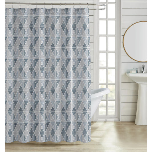 וילון אמבטיה CANVAS 120*180 סמ מעויינים