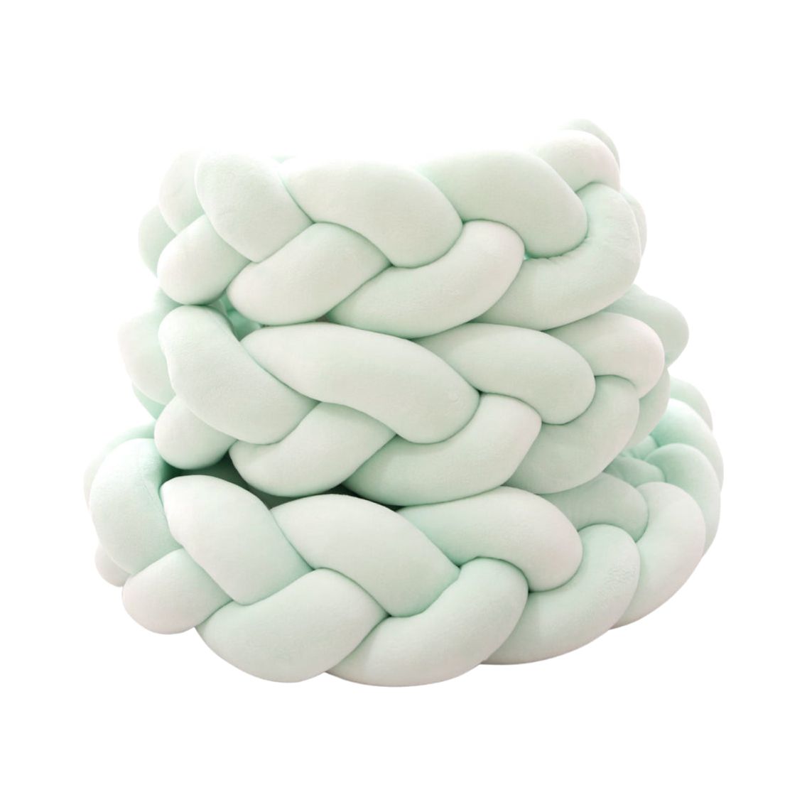 נחשוש צמה למיטת תינוק 4.00 מטר צבע טורקיז