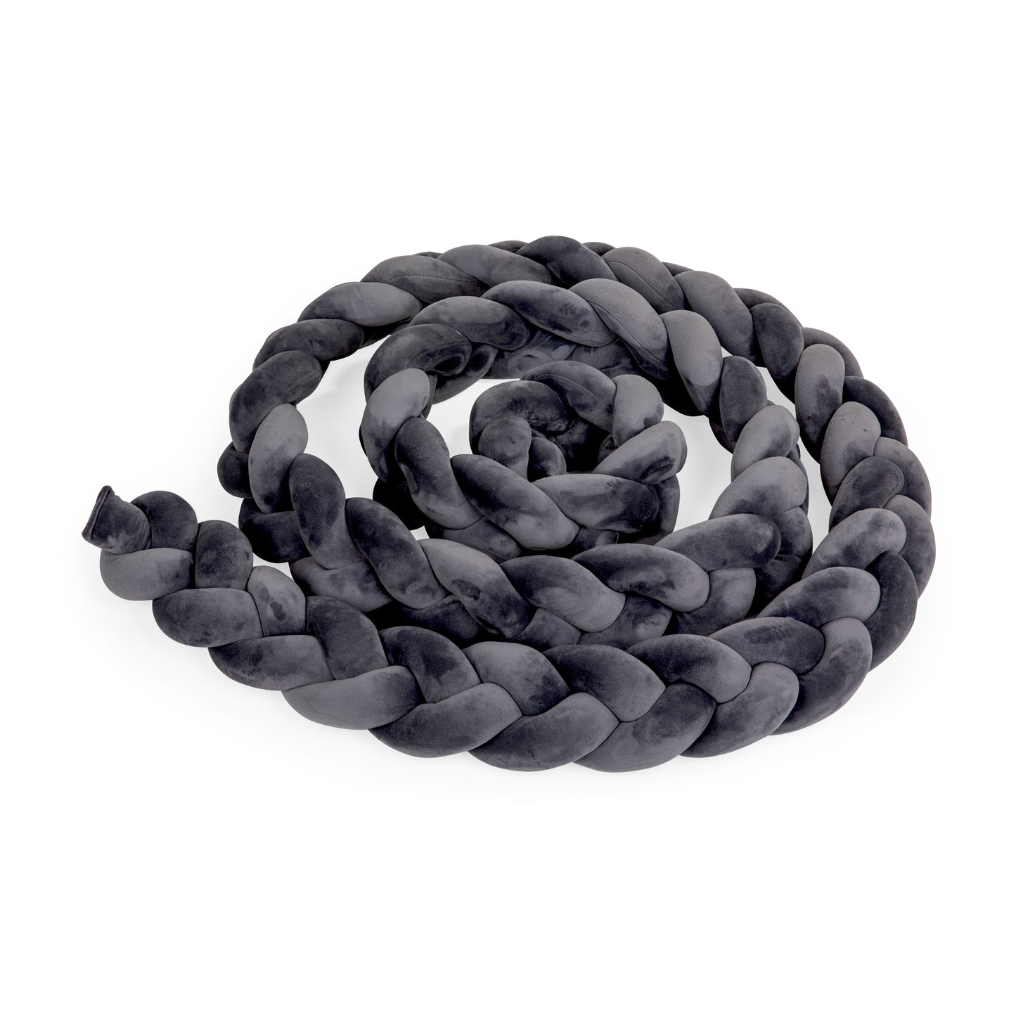 נחשוש צמה למיטת תינוק 2.00 מטר צבע אפור סטייל