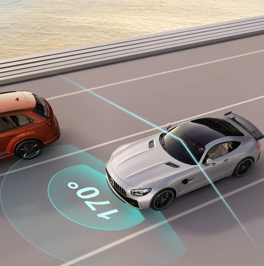 מצלמת דרך נסתרת לרכב זעירה אלחוטית עם צג FULL HD 1080P