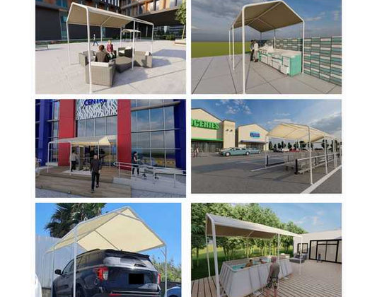 גזיבו רב תכליתי 250X400