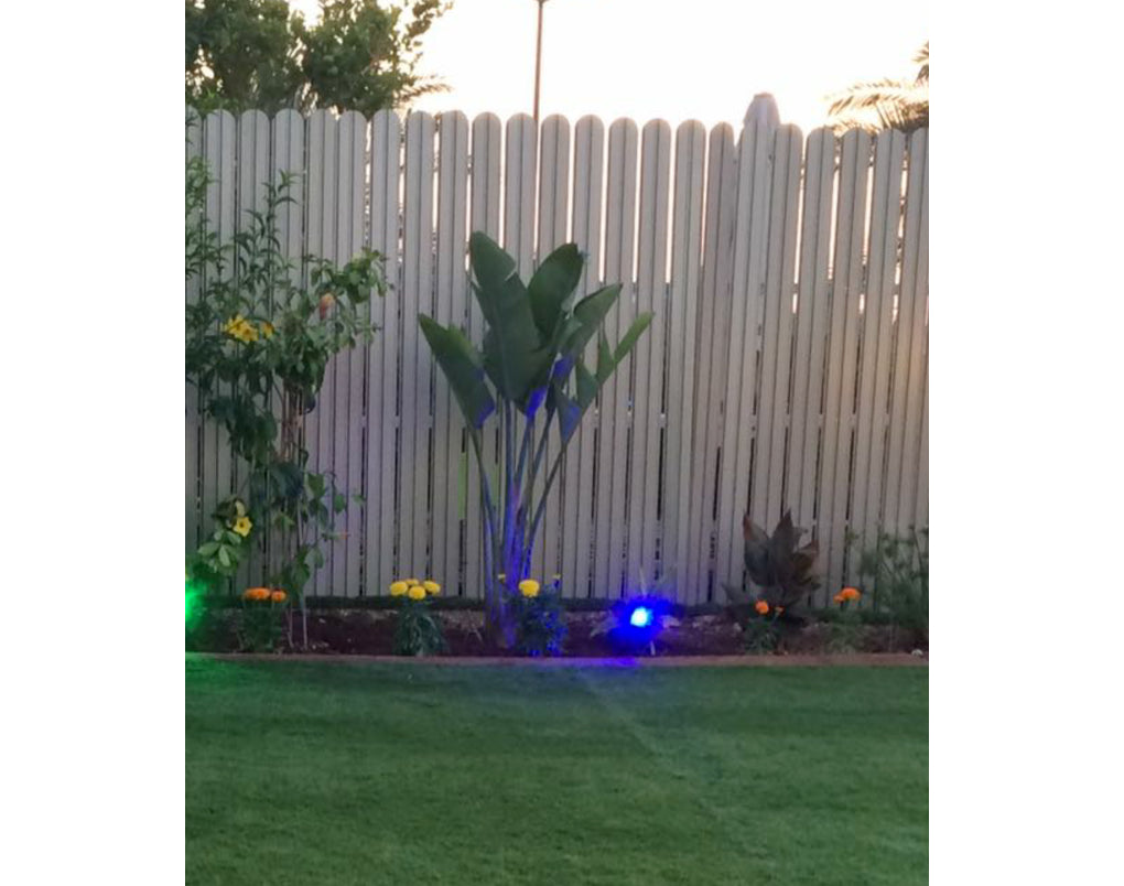 גדר אלומיניום חבילה של 8 יח' ( 1 מטר רץ ) בגובה 80 ס"מ ראש גדול צבע אלון