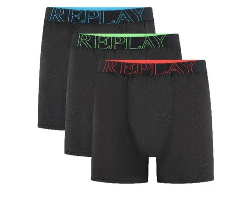 מארז 6 בוקסרים מנדפי זיעה REPLAY מידה S