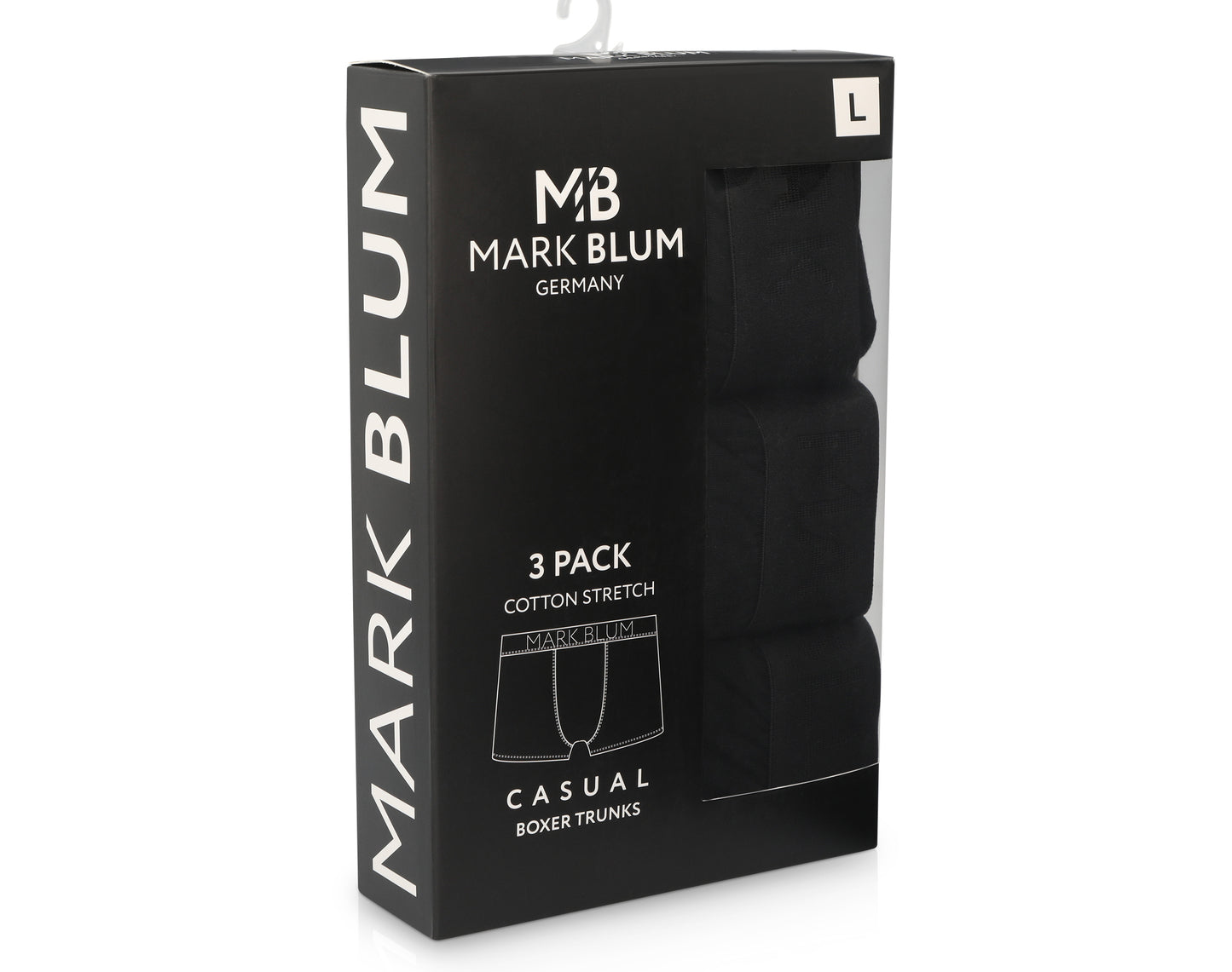 מארז 6 בוקסרים MARK BLUM GERMANY מידה XL