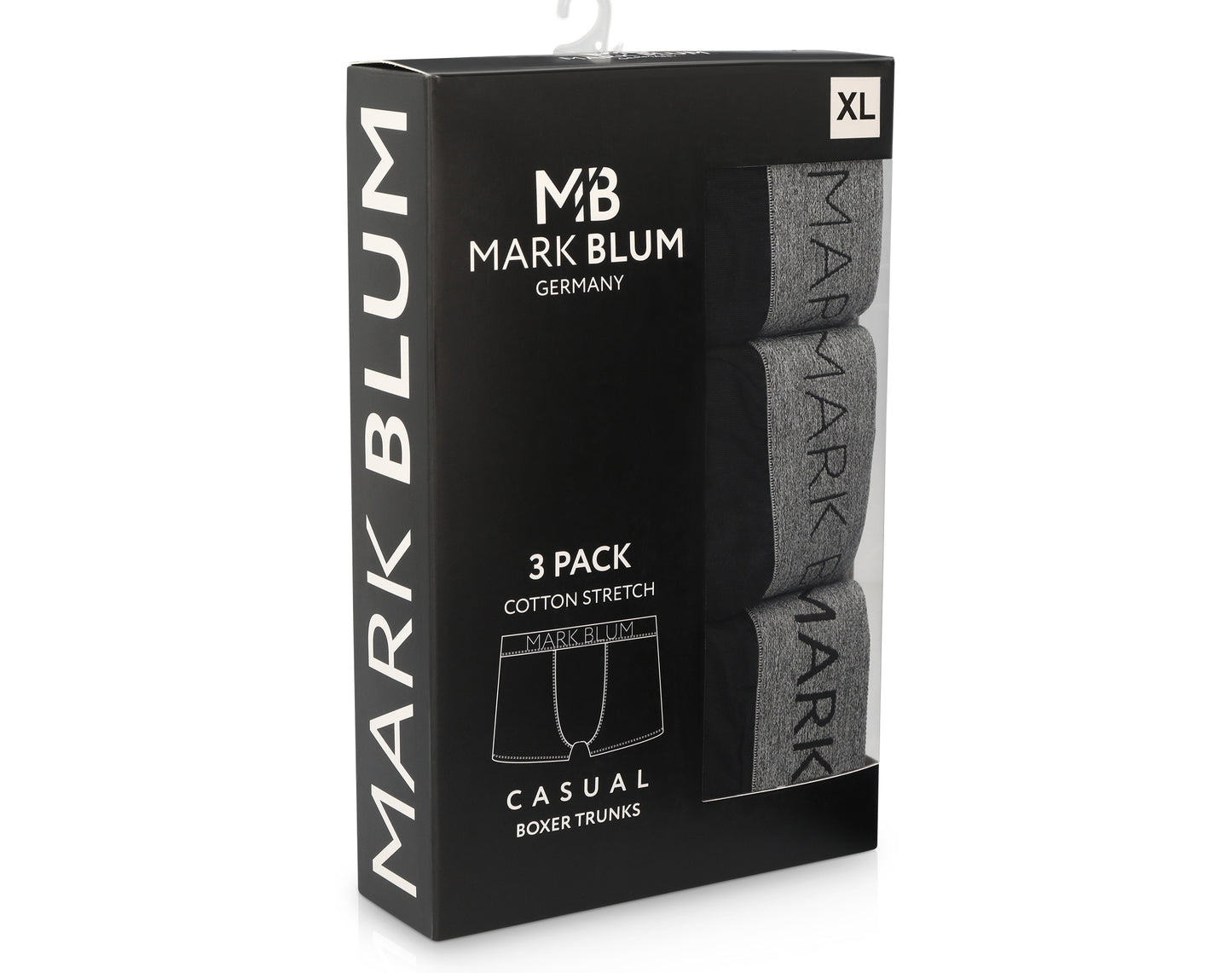 מארז 6 בוקסרים MARK BLUM GERMANY מידה L