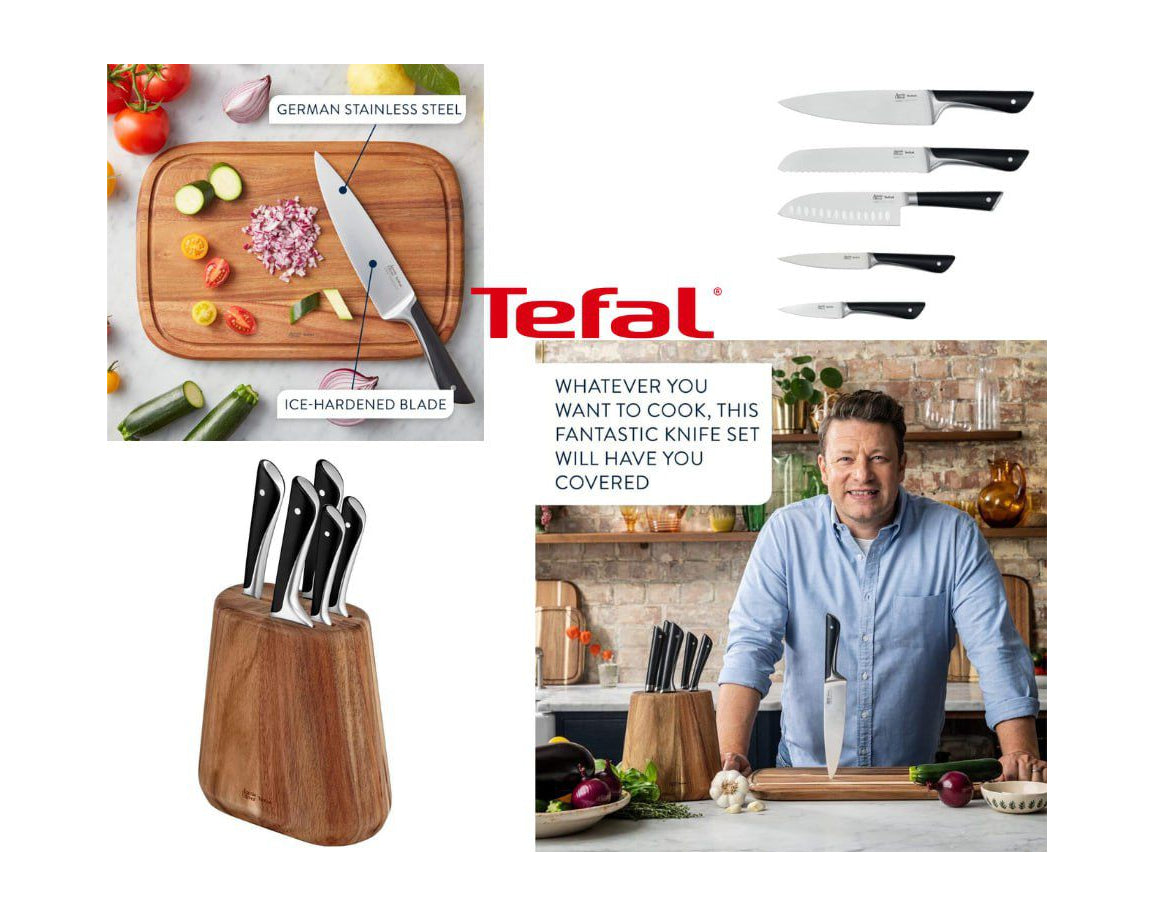 מארז 5 סכני שף TEFAL