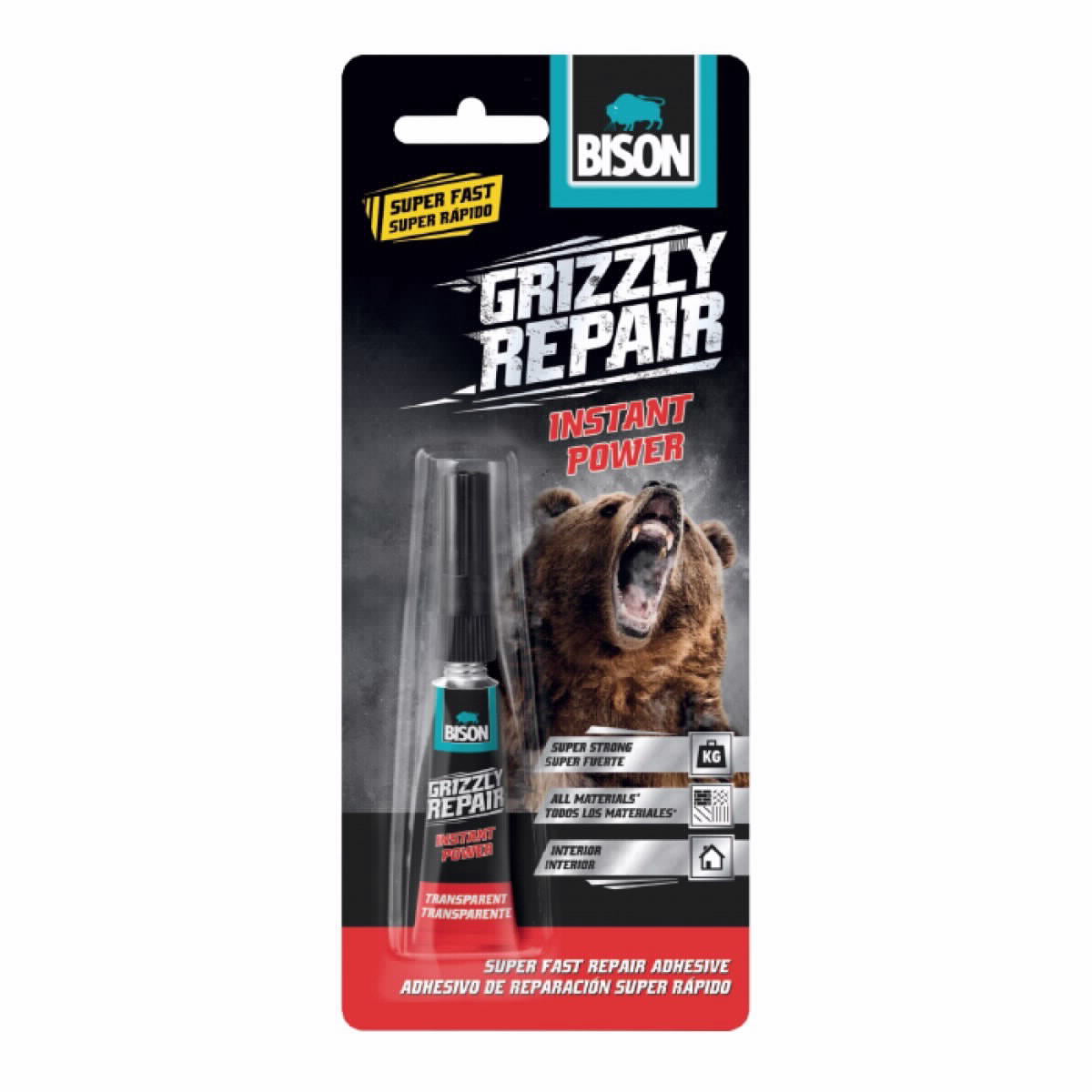 סופר גלו מהיר גריזלי: 3 גרם