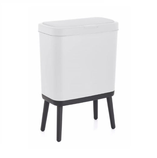 פח טאץ 15 ליטר לבן