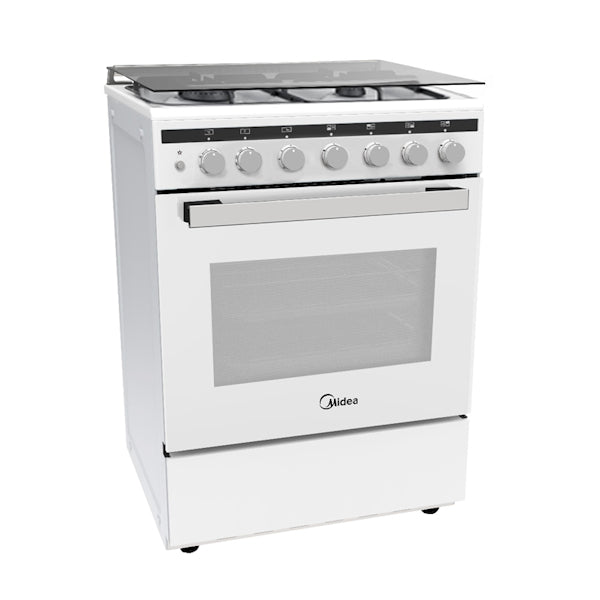 תנור אפיה משולב 60 סמ לבן דגם 24DMS4G113-W של MIDEA