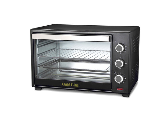 טוסטר אובן 40 ליטר שחור דגם ATL-6640 של גולדליין