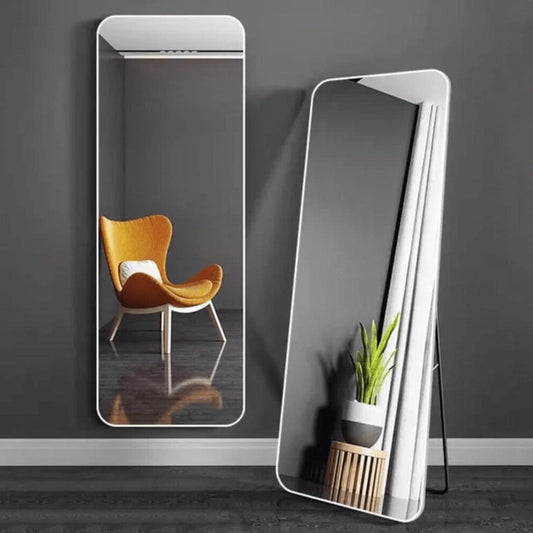 מראה מלבנית לבנה 150*40 ס"מ