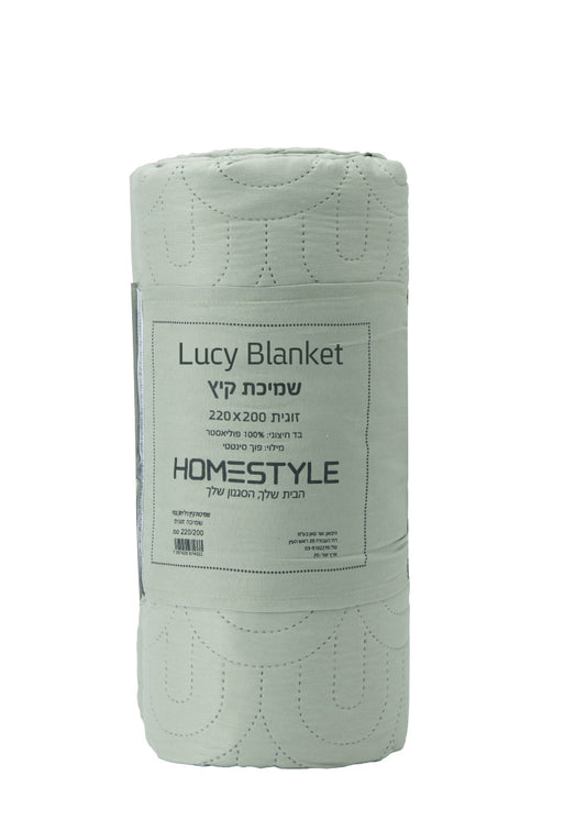 שמיכת קיץ יחיד 150/200 סמ לוסי ירוק בהיר