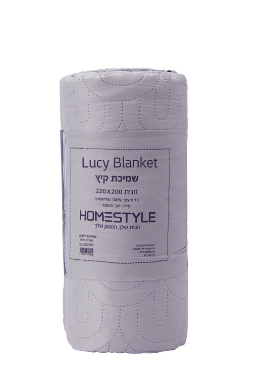 שמיכת קיץ יחיד 150/200 סמ לוסי סגול