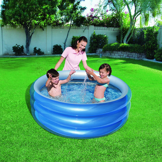 בריכה מתנפחת מטאלית 53*150 ס"מ, יבואן רשמי BESTWAY, דגם 51041