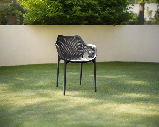 כסא פלסטיק SUPER PRIDE שחור