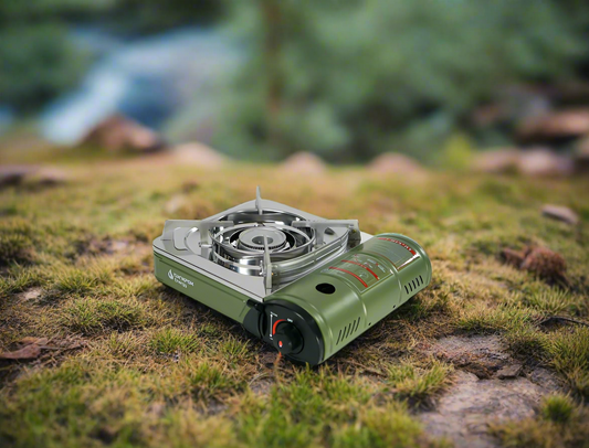 כירת גז ניידת משופרת 220 גרם ירוק, אמישראגז