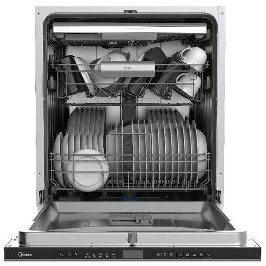 מדיח כלים רחב אינטגרלי דגם WQP12-W7703M של MIDEA