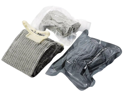 תחבושת לחץ רחבה 6″ (צ’ אפור)