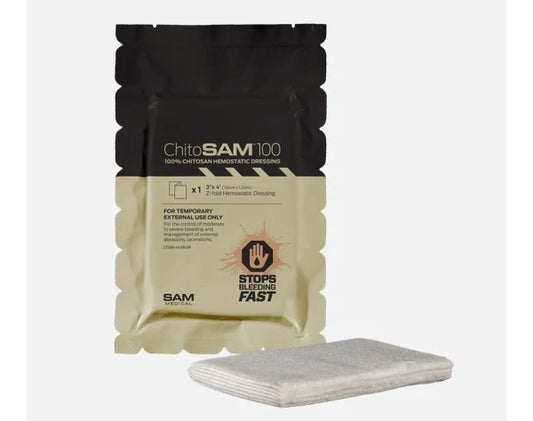 תחבושת המוסטטית (‘CHITOSAM100 (3″*4