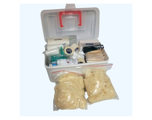 ערכה עזרה ראשונה מורחבת בקופסא דגם אור