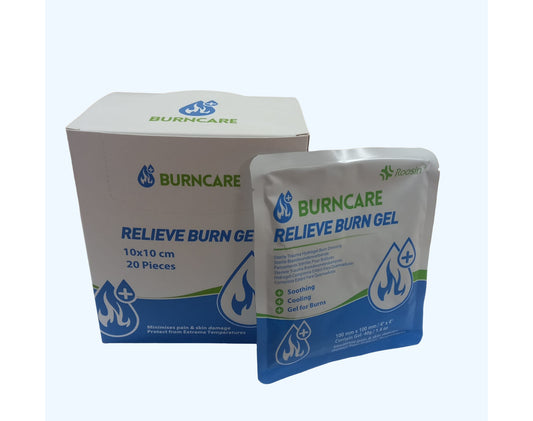 מארז פדי ג’ל לכוויות (BURNCARE) 10*10