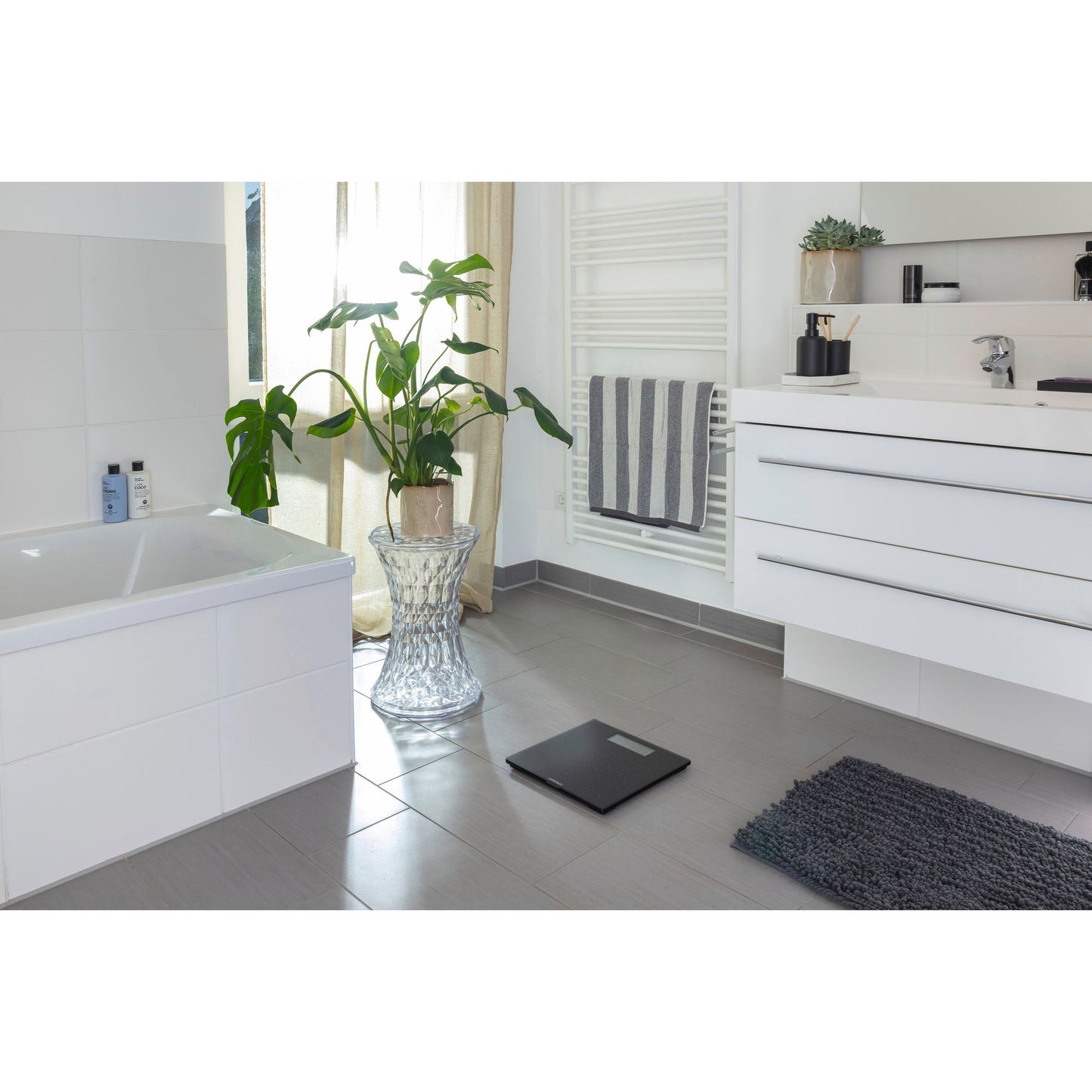 משקל דיגיטלי בעיצוב אלגנטי Style Sense Comfort Coral