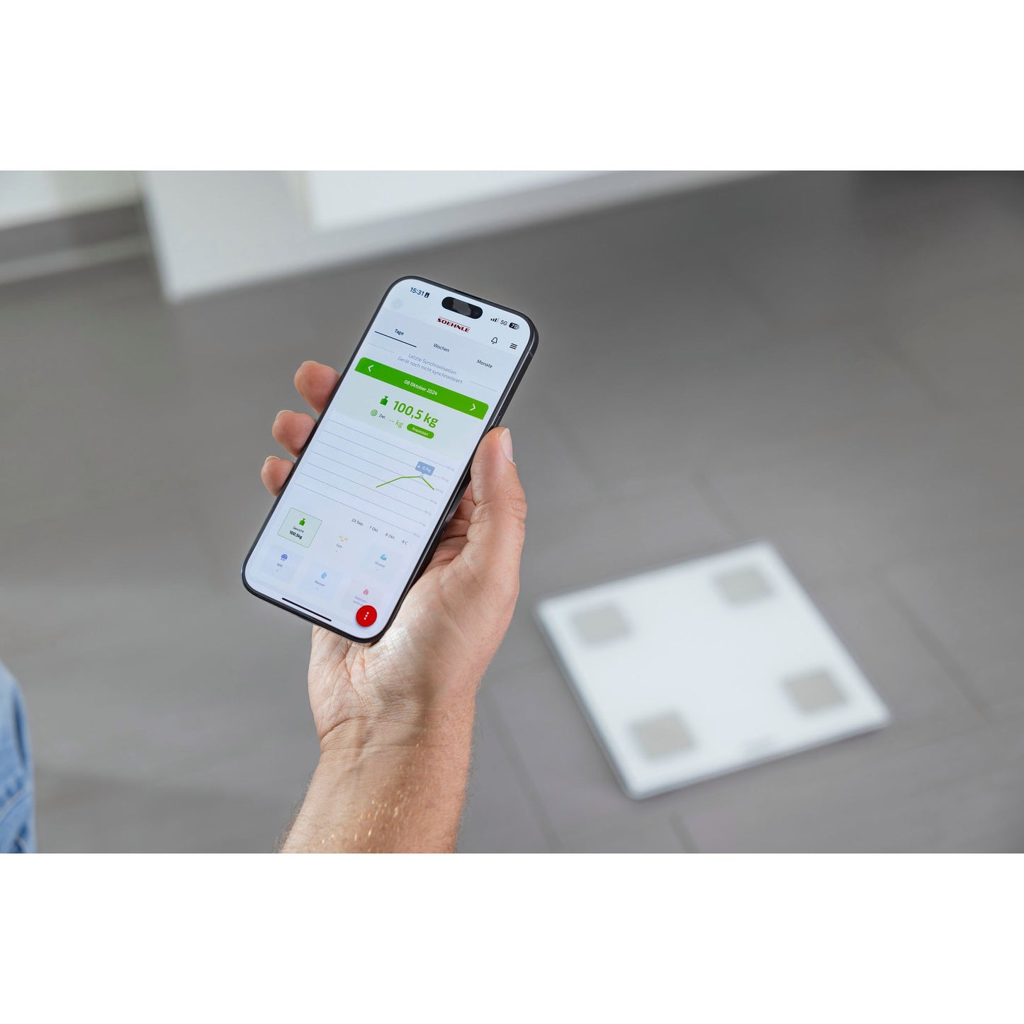 משקל אדם חכם Shape Sense Connect Lite