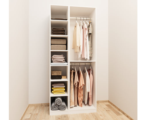 יחידת אחסון מודרנית – ארון פתוח 100 ס"מ דגם נועה Z104