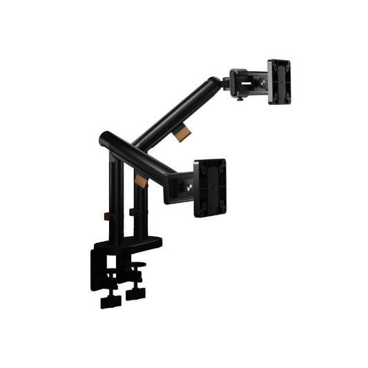 זרוע שחורה כפולה למסכים