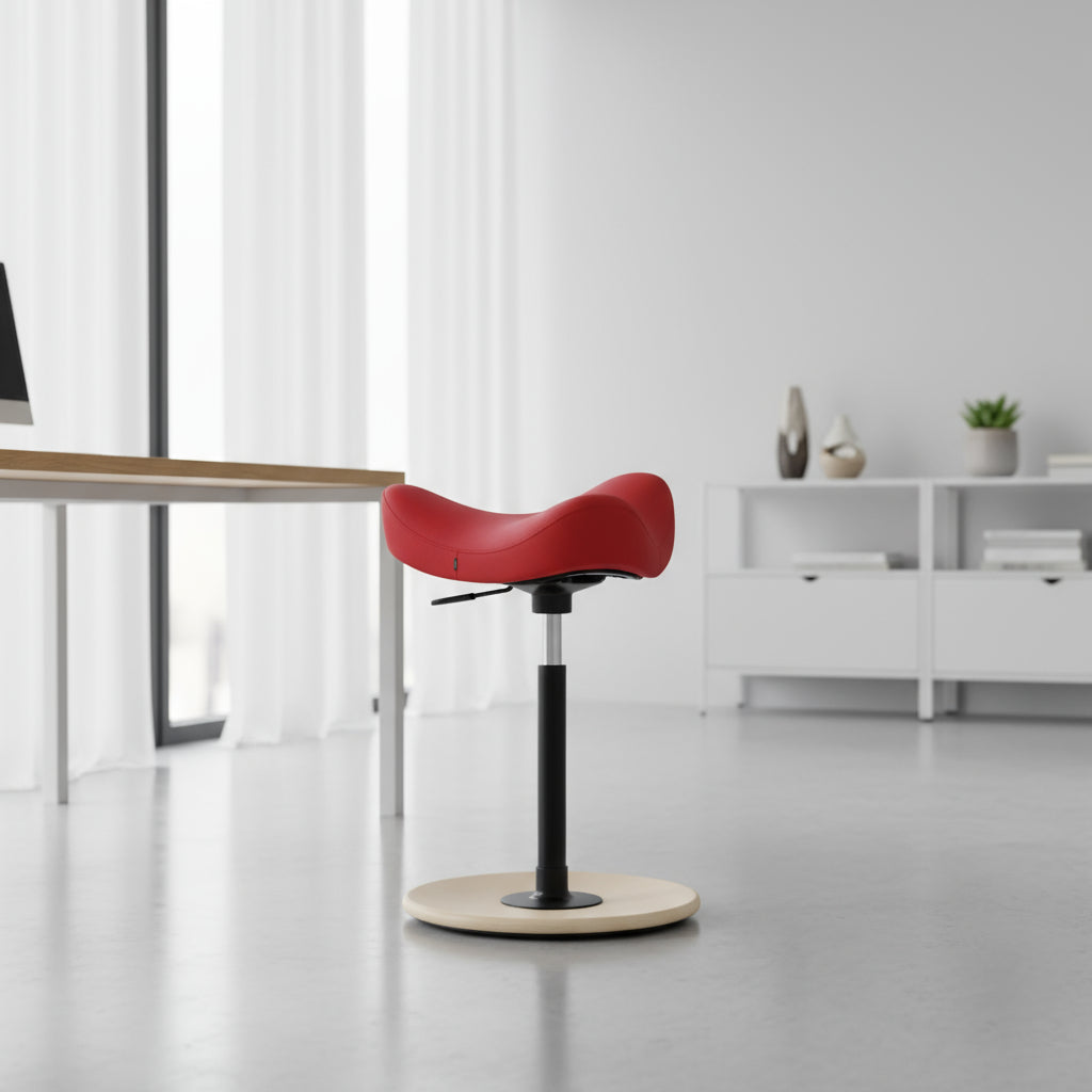 כיסא אוכף מוב MOVE שחור בלבד