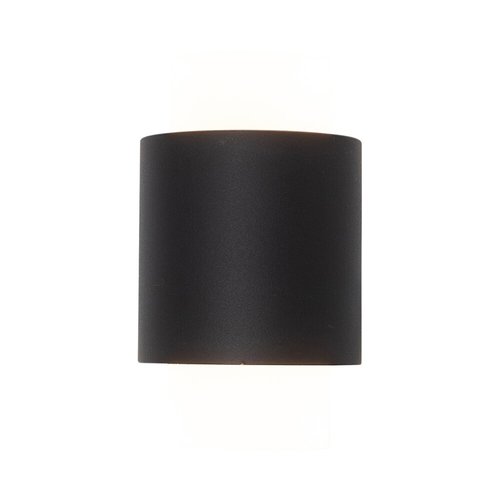 מנורת קיר DUALUX UP AND DOWN 2X2.5W גוון צהוב IP54 שחור