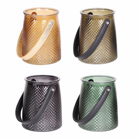 ואזה זכוכית בצבעים דגם תיק  13*16