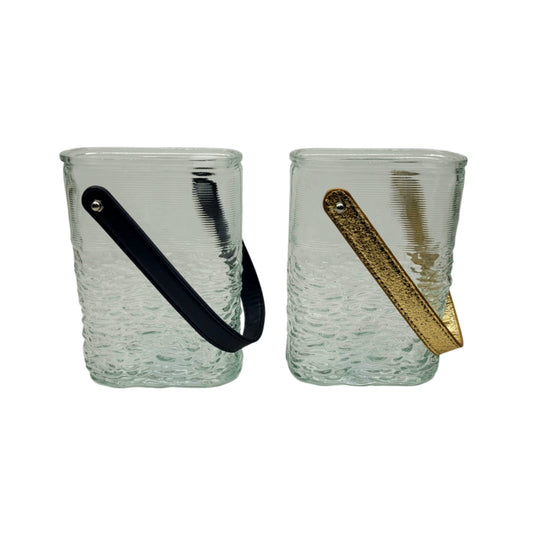 ואזה זכוכית שקופה ומלבנית דגם תיק 13*16