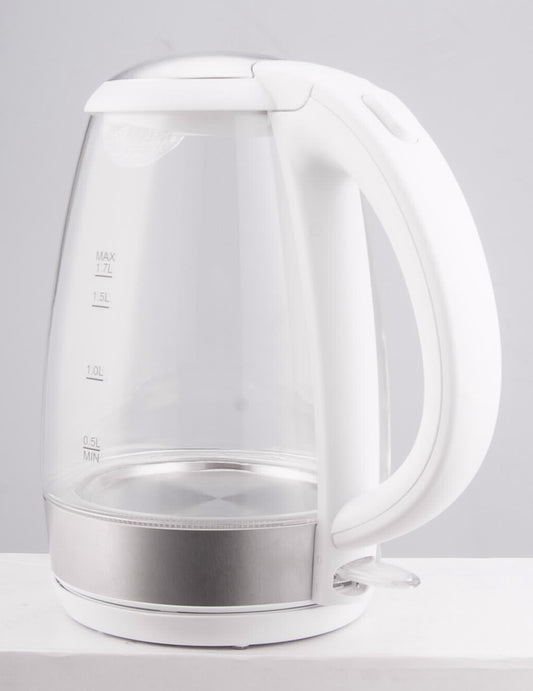 קומקום זכוכית 1.7 ליטר לבן דגם WK150W