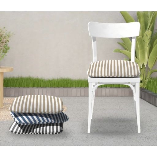 סט 4 כריות מושב 38*38 סמ STRIPE