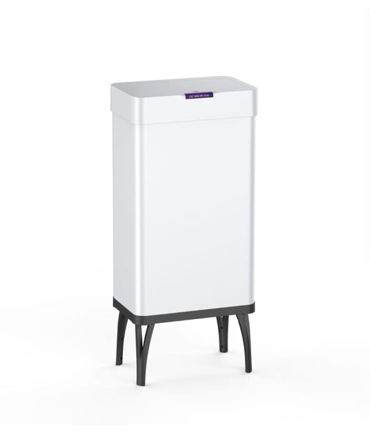 פח אשפה אלקטרוני 70 ליטר מעוצב צבע לבן ARPO