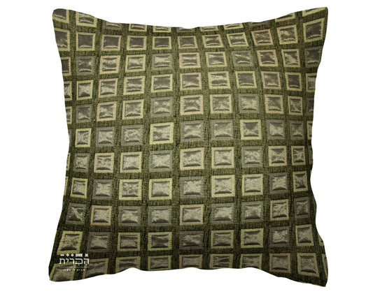 כרית נוי "שוקולד" בגוון ירוק כהה