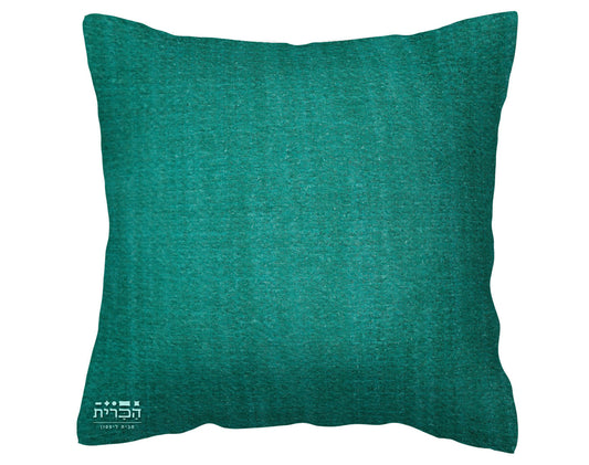 כרית נוי דגם קוקון בגוון טורקיז