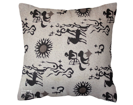 כרית נוי סמלים