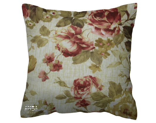 כרית נוי פרחים