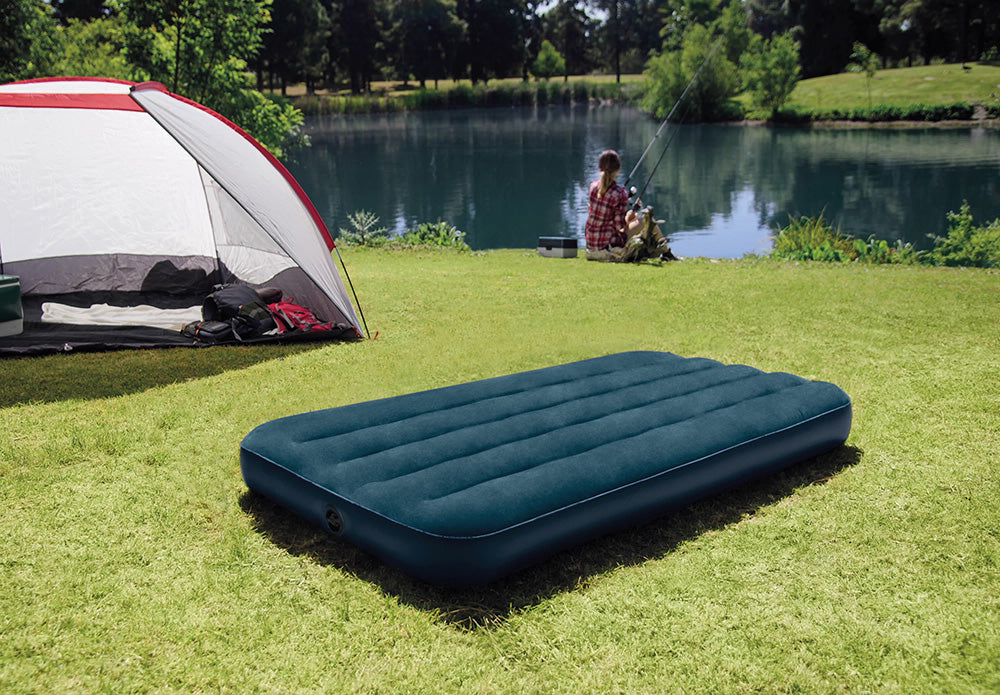 מזרן קטיפה יחיד DURA BEAM ירוק, 64731 INTEX