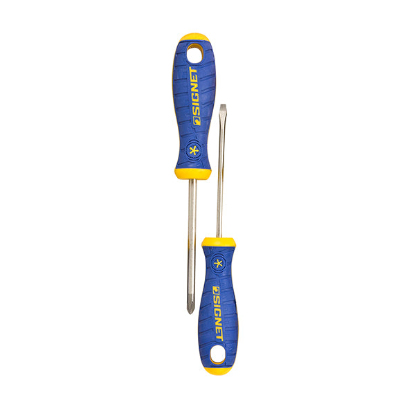 זוג מברגים: שטוח SIGNET PH2-100 - 6-100